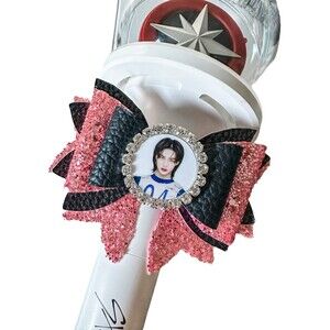 HYUNJIN Stray Kids Light Stick Photo Bow Kpop Decoration Deco Accessory Skz